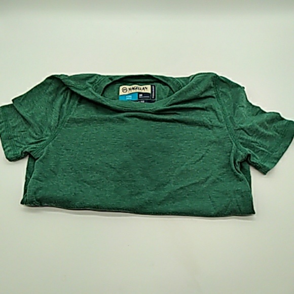 Magellan boys fitted t shirt XS hunter green - Picture 3 of 4